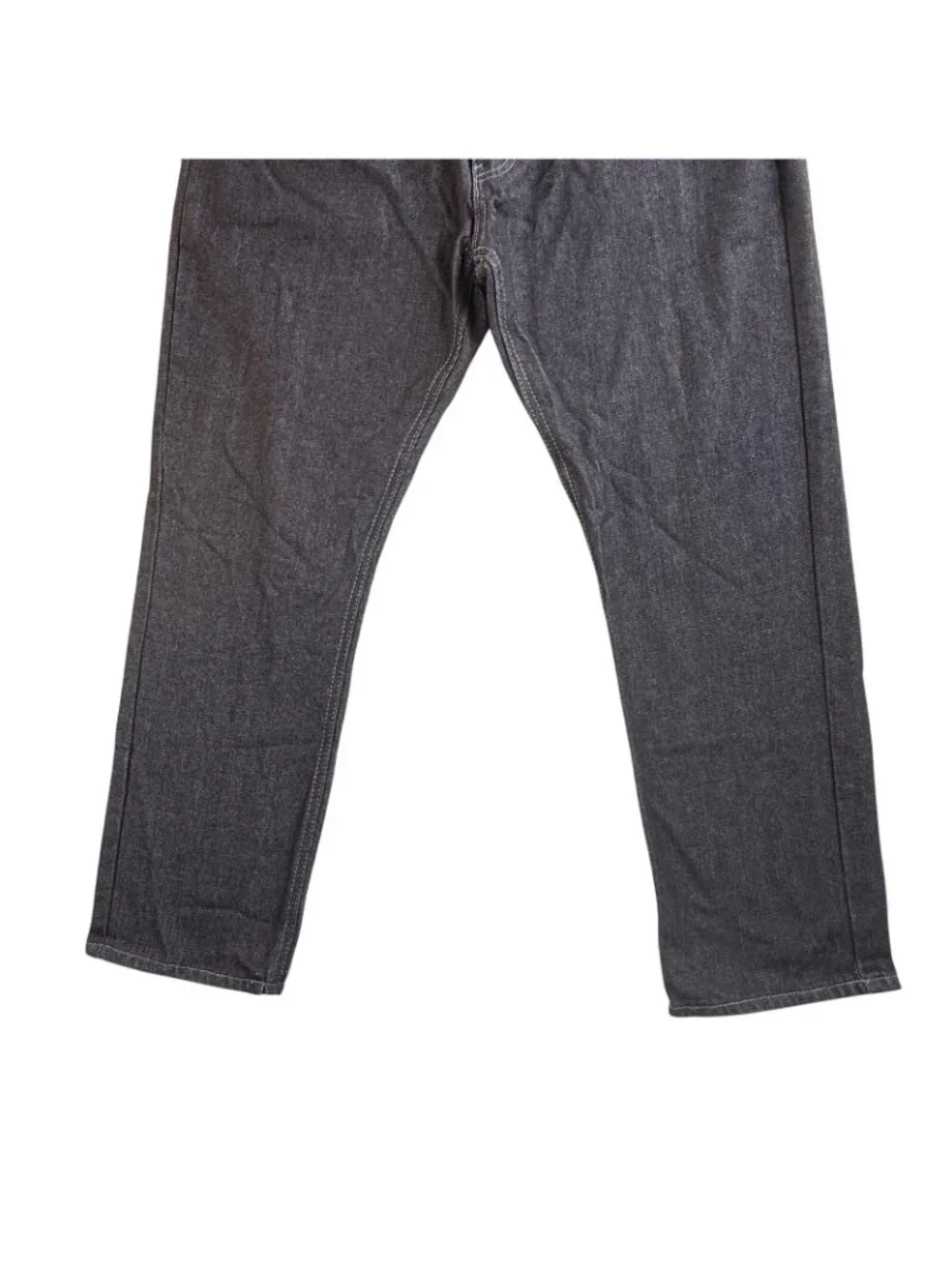 Mecca Jeans Mens 38x32 Black Regular Straight Denim Pants Casual Streetwear Y2K
